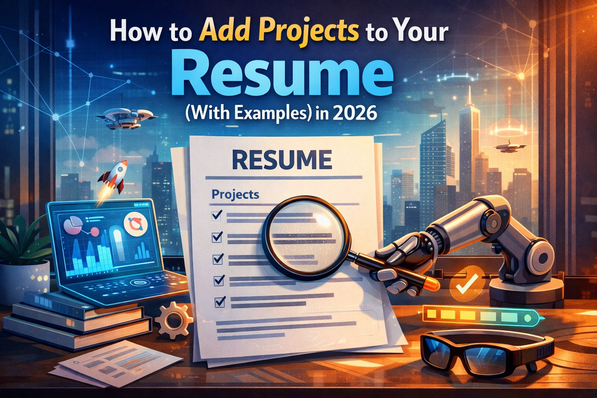 How to Add Projects to Your Resume (With Examples) in 2026 – WORTHY RESUMES