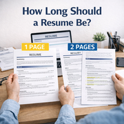 How Long Should a Resume Be?