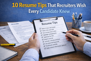 10 Resume Tips That Recruiters Wish Every Candidate Knew