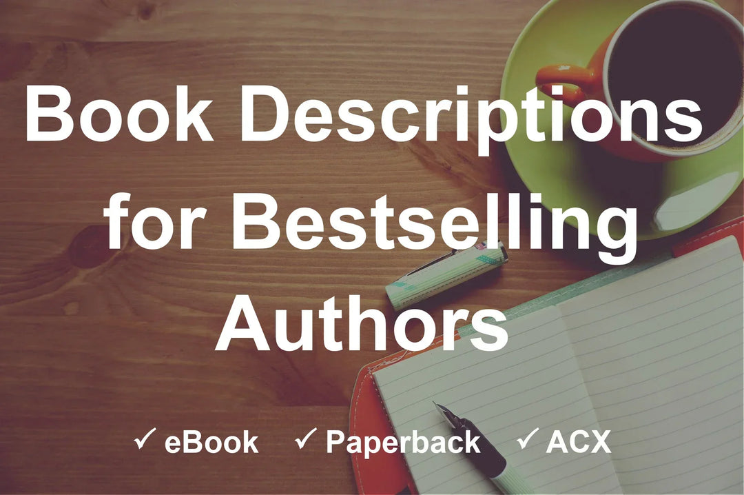 I will craft a captivating and compelling book description (upto 350 words)