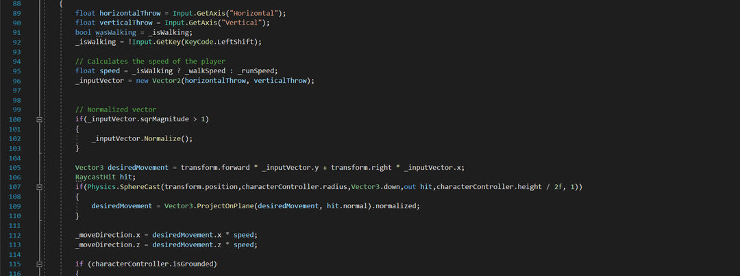 I will code a c sharp script in unity