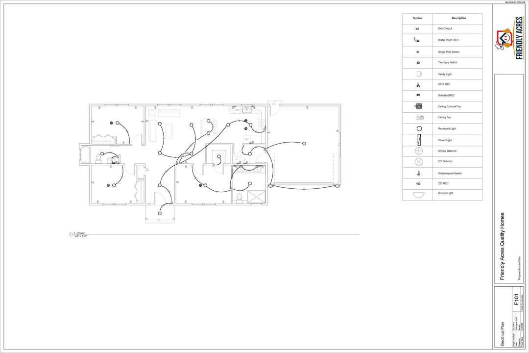 I will be your architect, draftsman for house plan, 2d floor plan
