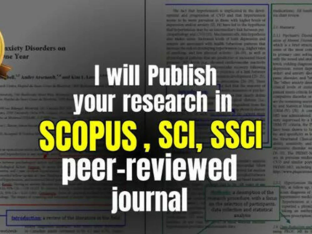 I will proofread and edit research papers and journal articles submissions (Upto 5000 words)