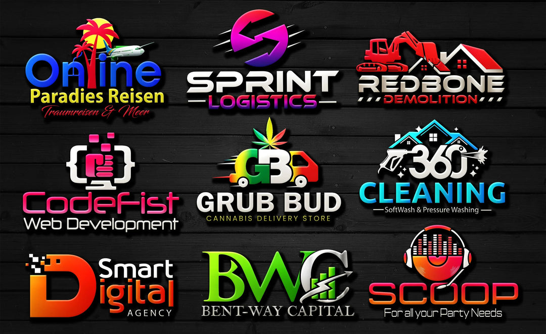 I will do stunning 2D, 3D logo design for your brand ,company or business