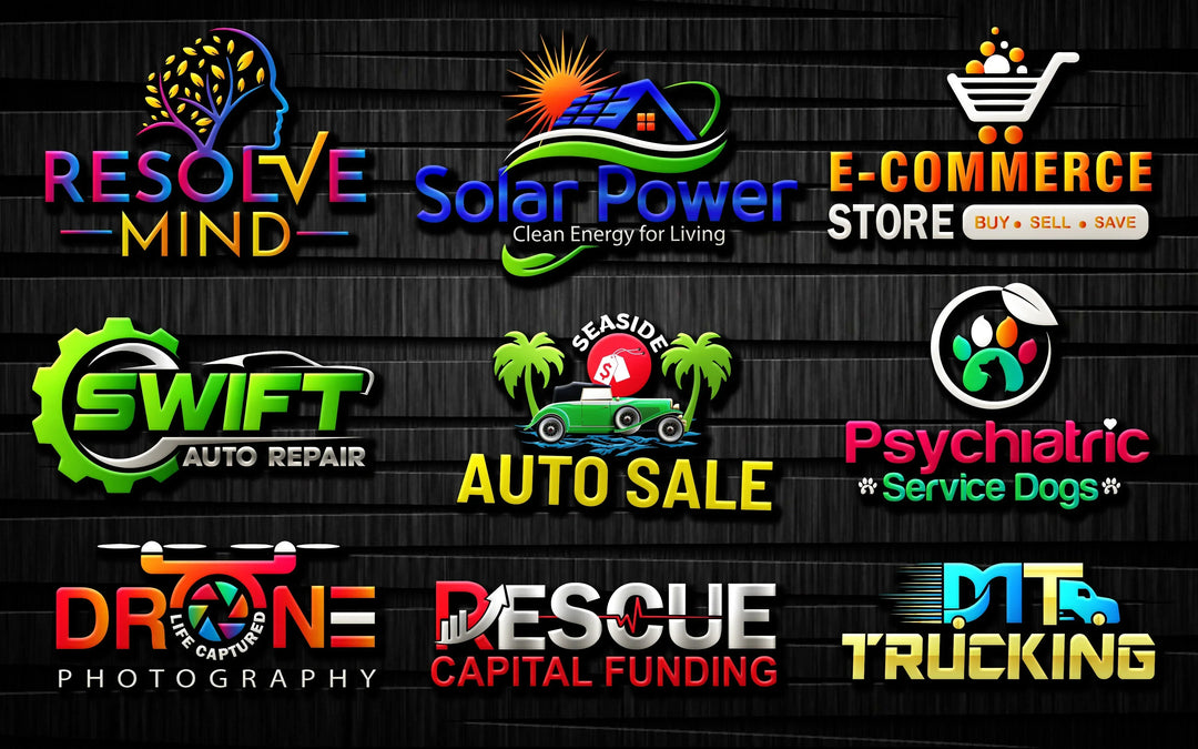I will do stunning 2D, 3D logo design for your brand ,company or business