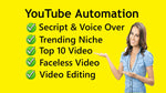 Load image into Gallery viewer, I will be top youtube automation video content creator-1 video-240 seconds running time
