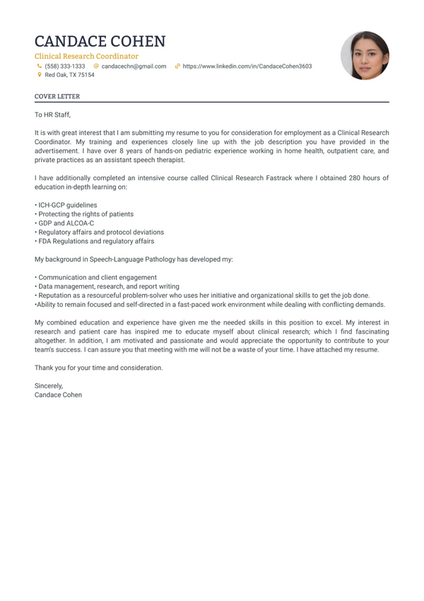 Resume template