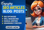 Load image into Gallery viewer, We will write an engaging, SEO optimized article or blog post
