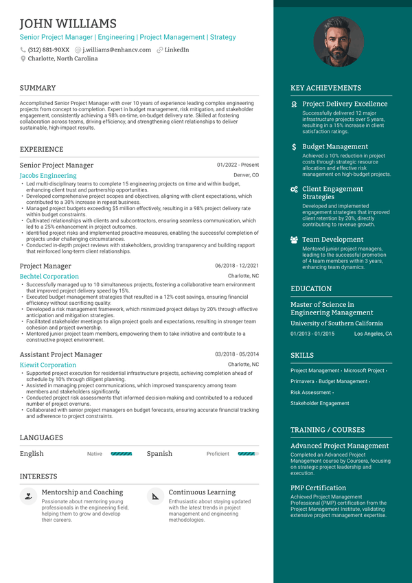 Resume template