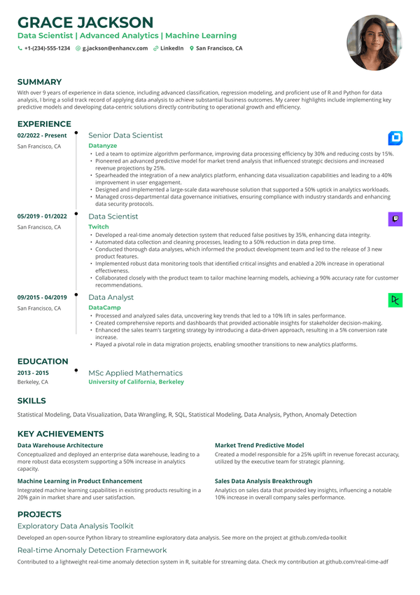 Resume template