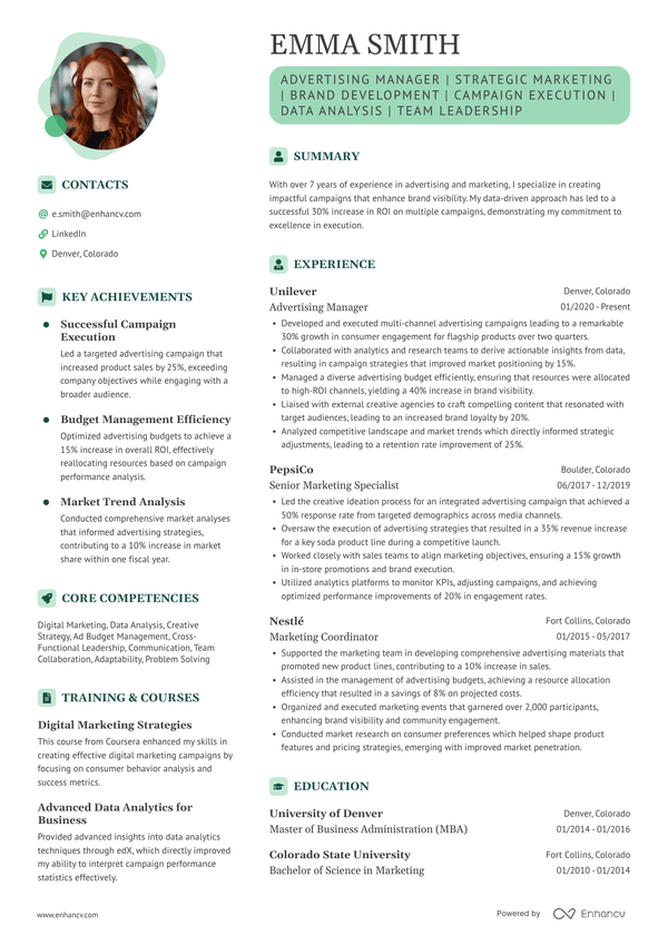 Resume template