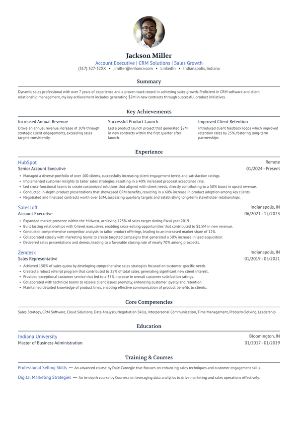 Resume template