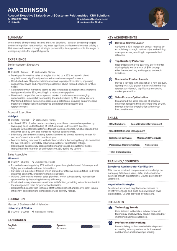Resume template