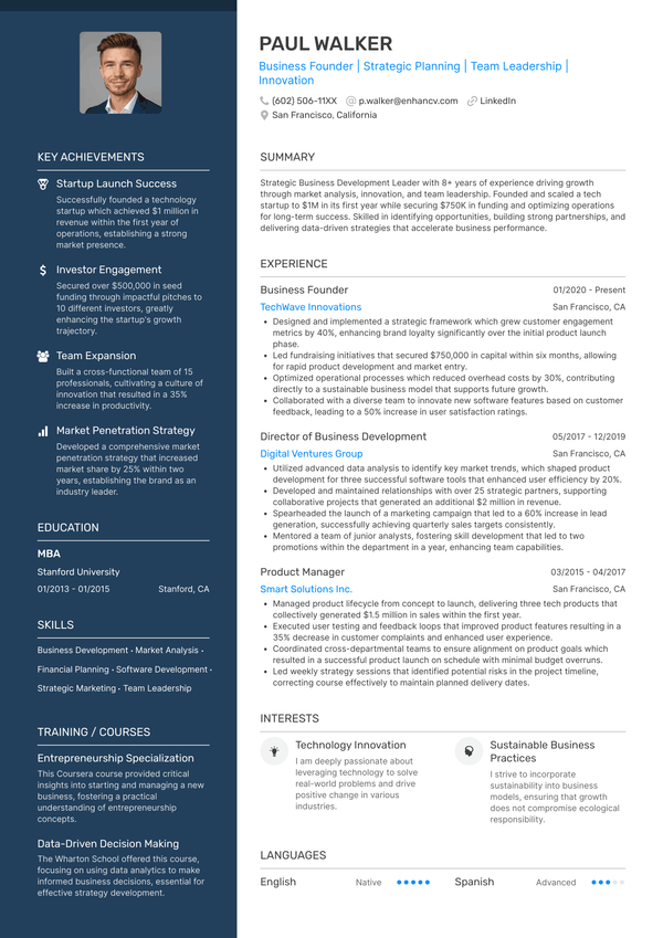 Resume template