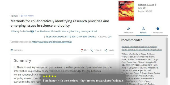 I will write research papers in scopus, ssci, abdc ranked q1 journals (1 paper)