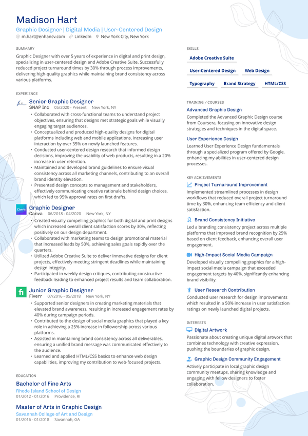 Resume template