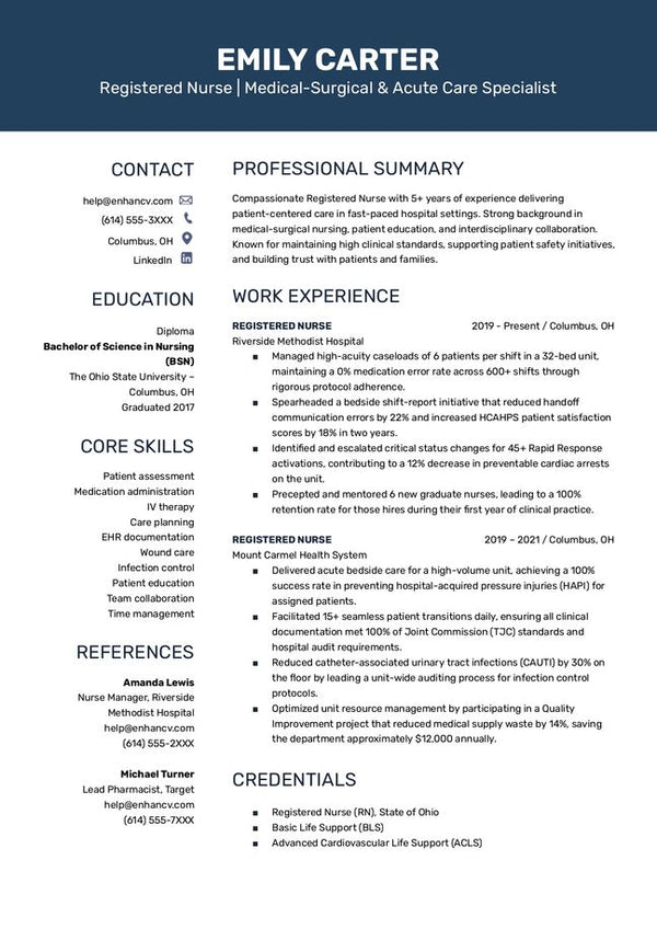 Resume template