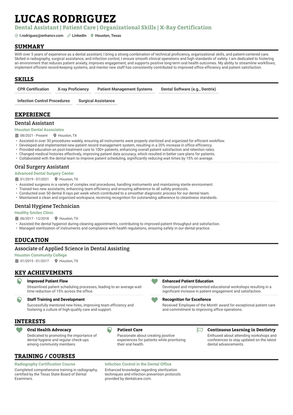 Resume template