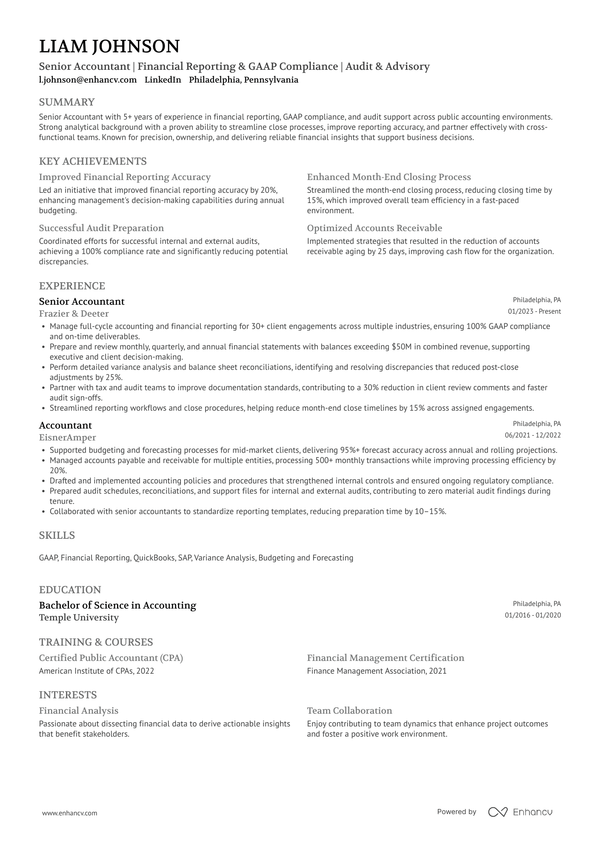 Resume template
