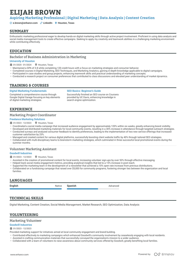 Resume template