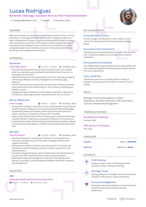 Resume template