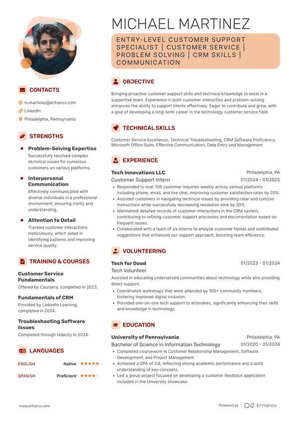 Resume template