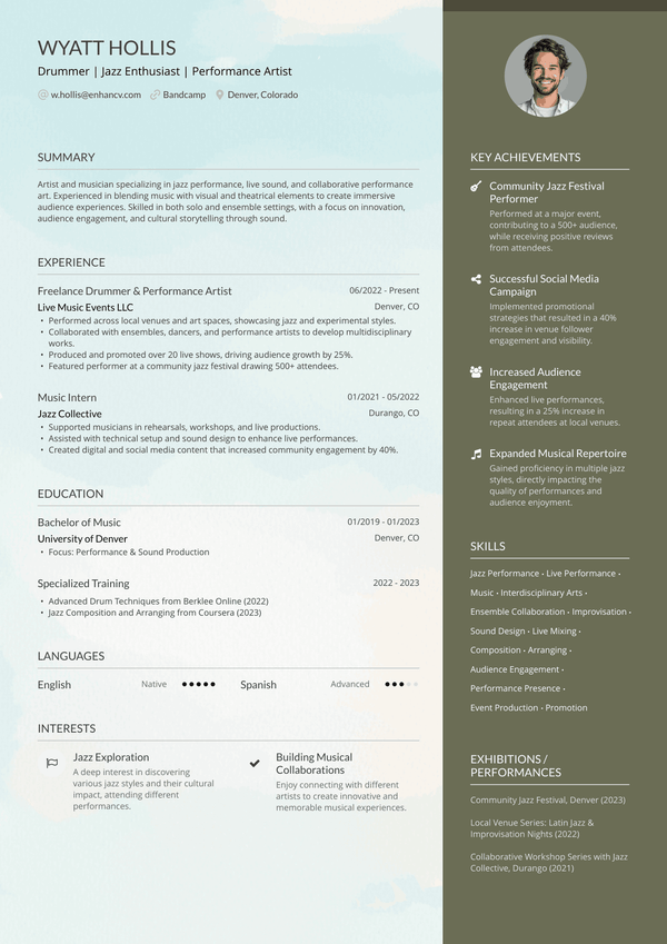 Resume template