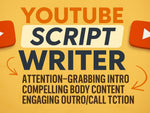 Load image into Gallery viewer, We will be the best professional writer for your YouTube scripts (Script Upto 1000 words)
